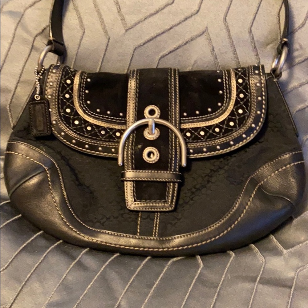 Studded Coach purse